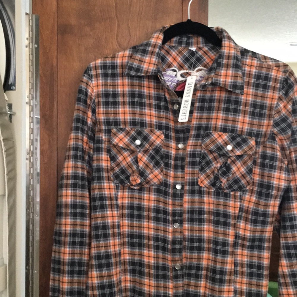 New, Danny Roberts flannel shirt!